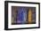 Night view of the business district skyline, Doha, Qatar-Stefano Politi Markovina-Framed Photographic Print