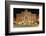 Night View of the Trevi Fountain-George Oze-Framed Photographic Print