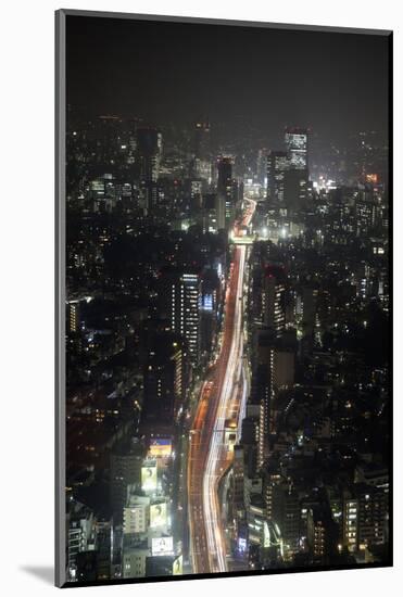 Night View of Tokyo from Tokyo City View Observation Deck, Roppongi Hills, Tokyo, Japan-Stuart Black-Mounted Photographic Print