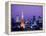 Night View of Tokyo Tower-null-Framed Premier Image Canvas