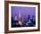 Night View of Tokyo Tower-null-Framed Photographic Print