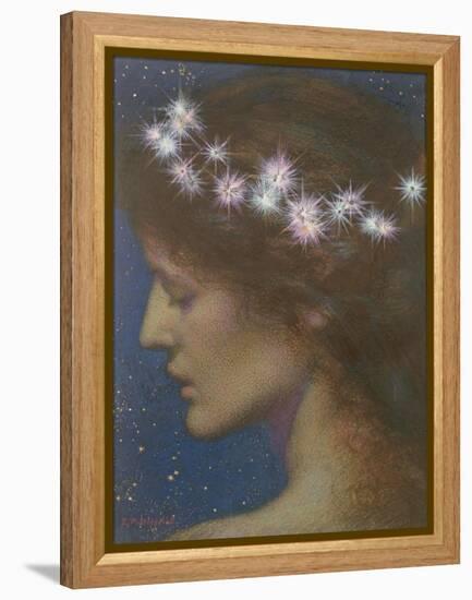 Night (W/C & Bodycolour on Paper) (See 48895)-Edward Robert Hughes-Framed Premier Image Canvas