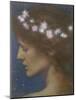 Night (W/C & Bodycolour on Paper) (See 48895)-Edward Robert Hughes-Mounted Giclee Print