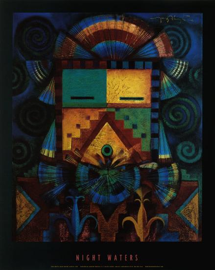 Night Waters Art Print Tony Abeyta Art Com