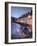 Night Winter Street Scene in Bath, Somerset, England-Tim Kahane-Framed Photographic Print