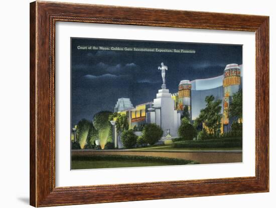 Night, World's Fair, San Francisco, California-null-Framed Art Print