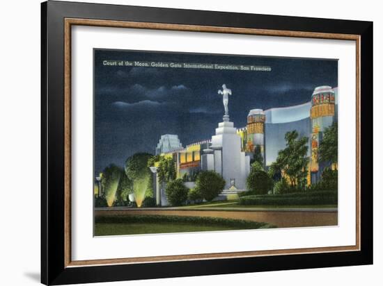 Night, World's Fair, San Francisco, California-null-Framed Art Print