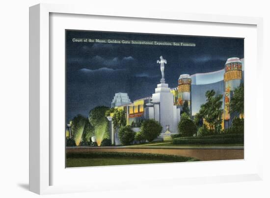 Night, World's Fair, San Francisco, California-null-Framed Art Print