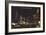 Night, Yonge Street, Toronto-null-Framed Art Print