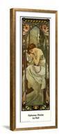 Night-Alphonse Mucha-Framed Art Print