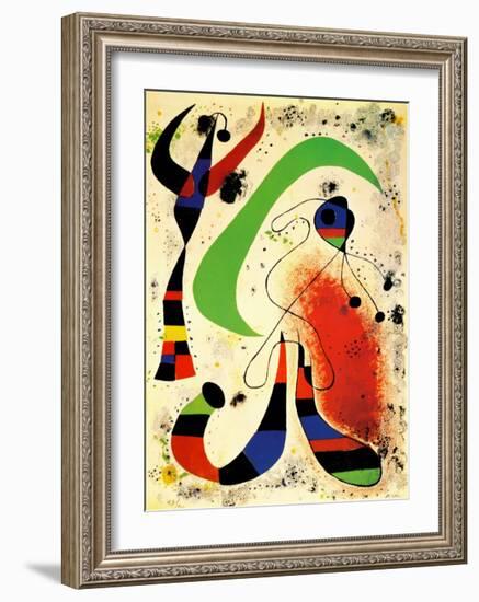 Night-Joan Miro-Framed Art Print