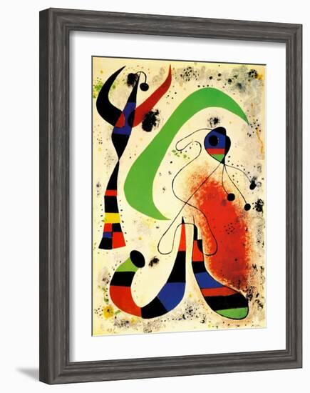 Night-Joan Miro-Framed Art Print