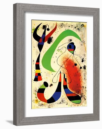 Night-Joan Miro-Framed Art Print