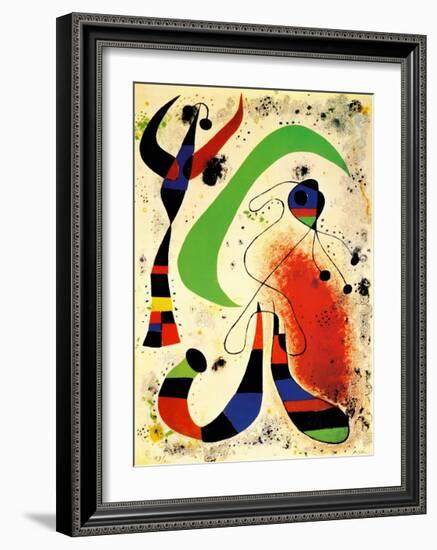 Night-Joan Miro-Framed Art Print