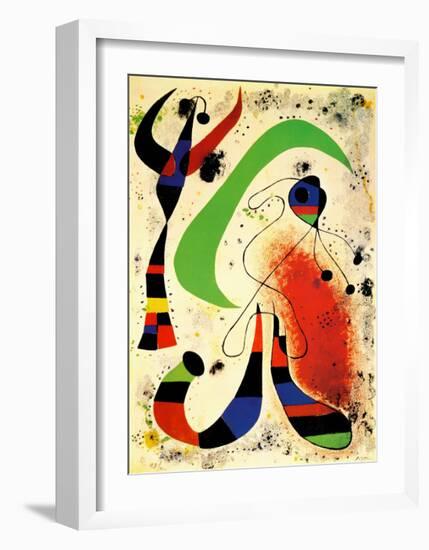 Night-Joan Miro-Framed Art Print