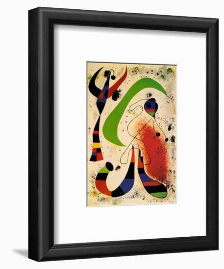 Night-Joan Miro-Framed Art Print