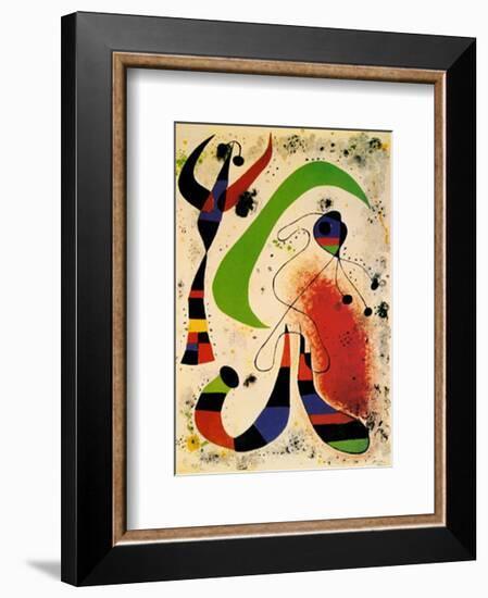 Night-Joan Miro-Framed Art Print