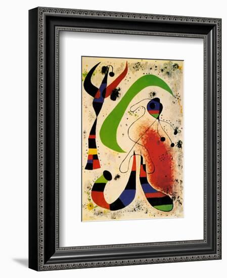 Night-Joan Miro-Framed Art Print