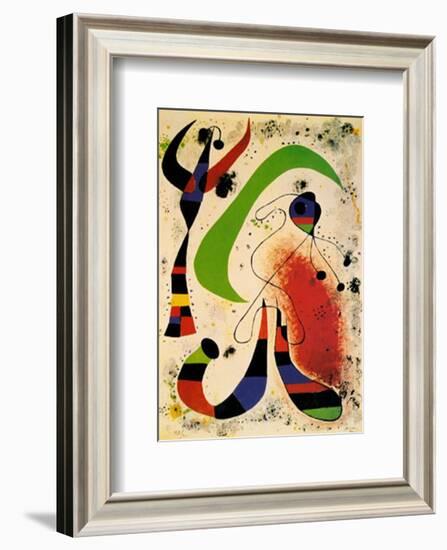 Night-Joan Miro-Framed Art Print