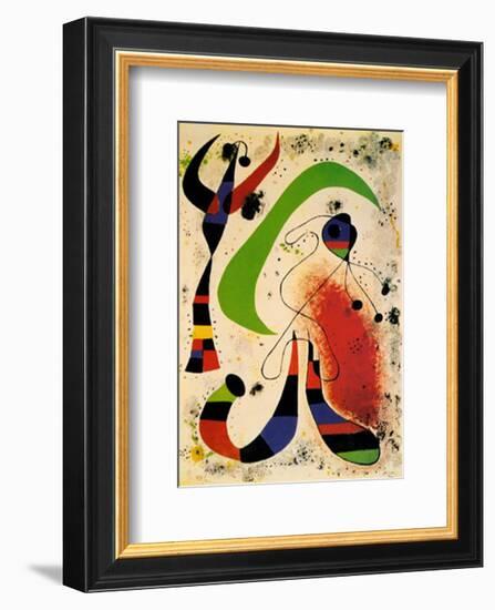 Night-Joan Miro-Framed Art Print