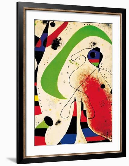 Night-Joan Miro-Framed Art Print