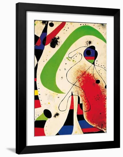 Night-Joan Miro-Framed Art Print