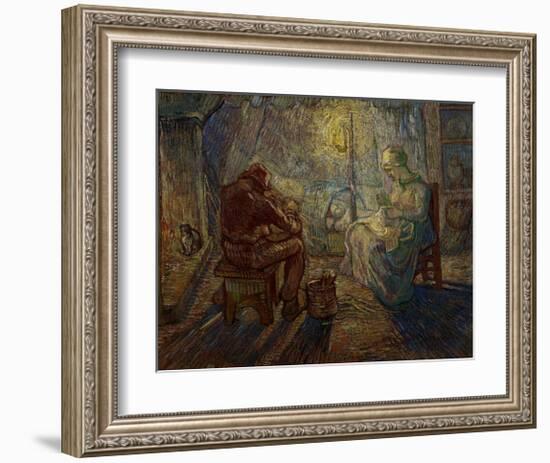 Night-Vincent van Gogh-Framed Giclee Print