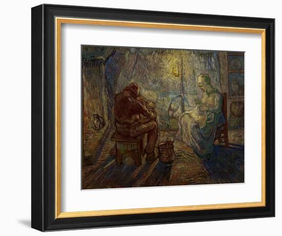 Night-Vincent van Gogh-Framed Giclee Print