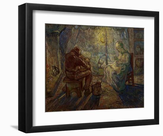 Night-Vincent van Gogh-Framed Giclee Print