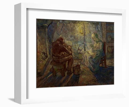 Night-Vincent van Gogh-Framed Giclee Print