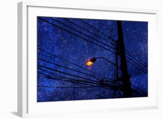 Night-Andr? Burian-Framed Photographic Print