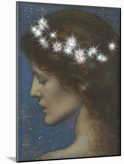 Night-Edward Robert Hughes-Mounted Giclee Print