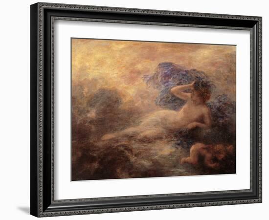 Night-Henri Fantin-Latour-Framed Art Print