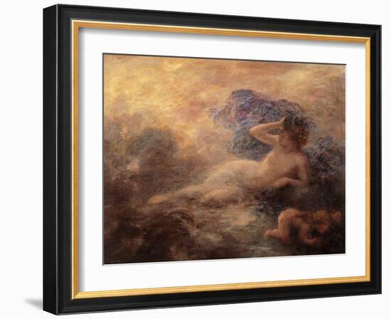 Night-Henri Fantin-Latour-Framed Art Print