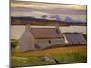 Nightfall, Iona, Paps of Jura Beyond-Francis Campbell Boileau Cadell-Mounted Giclee Print