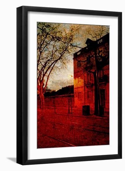 Nightfall.-André Burian-Framed Giclee Print