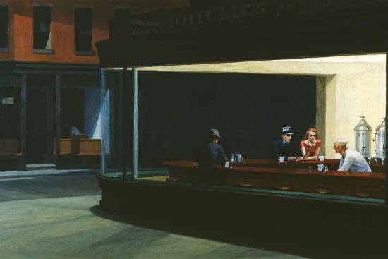 Nighthawks' Giant Art Print - Edward Hopper | Art.com