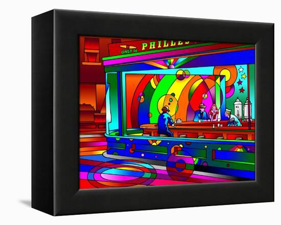 Nighthawks-Howie Green-Framed Premier Image Canvas