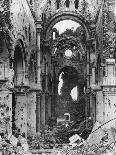 Damage to the Church of Notre Dame, Armentières, France, World War I, C1914-C1918-Nightingale & Co-Framed Giclee Print