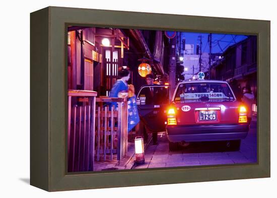 NightLife Japan Collection - Geisha Taxi-Philippe Hugonnard-Framed Premier Image Canvas