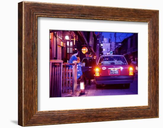 NightLife Japan Collection - Geisha Taxi-Philippe Hugonnard-Framed Photographic Print