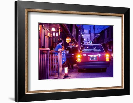 NightLife Japan Collection - Geisha Taxi-Philippe Hugonnard-Framed Photographic Print