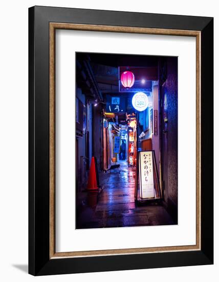NightLife Japan Collection - Reflection of Lights-Philippe Hugonnard-Framed Photographic Print