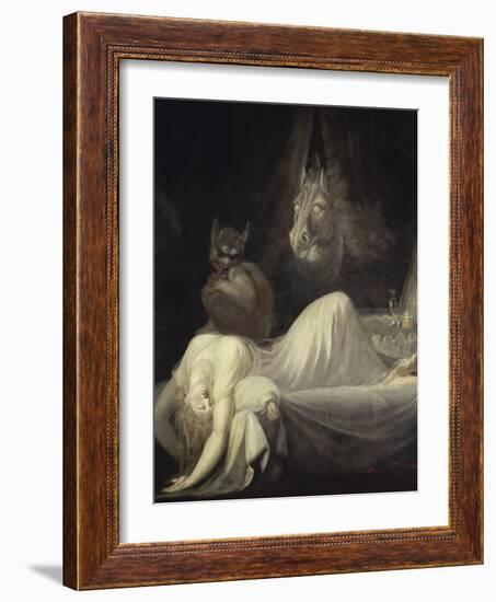 Nightmare, c.1781-82-Henry Fuseli-Framed Giclee Print