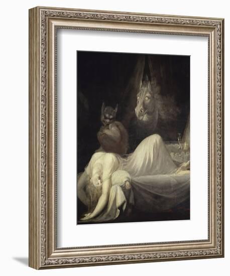 Nightmare, c.1781-82-Henry Fuseli-Framed Giclee Print