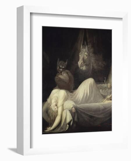 Nightmare, c.1781-82-Henry Fuseli-Framed Giclee Print