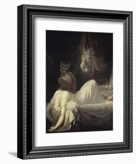 Nightmare, c.1781-82-Henry Fuseli-Framed Giclee Print