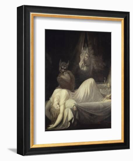 Nightmare, c.1781-82-Henry Fuseli-Framed Giclee Print