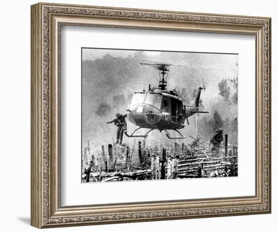 Nightmare Landing Zone-Associated Press-Framed Photographic Print