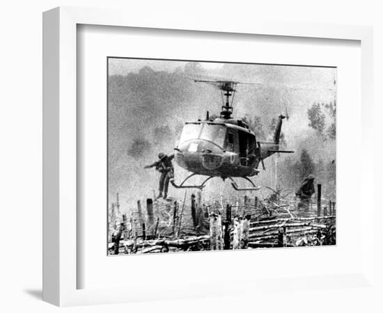 Nightmare Landing Zone-Associated Press-Framed Photographic Print